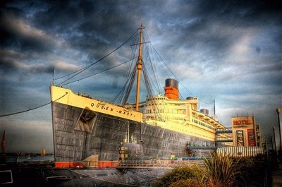 The RMS Queen Mary, Long Beach, CA