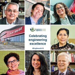 2018 Engineers Canada award recipients honoured