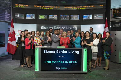 Sienna Senior Living Inc. Opens the Market (CNW Group/TMX Group Limited)