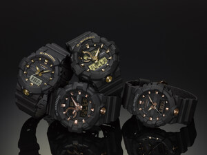 Casio G-SHOCK Announces All-new Men's Gold Accent Collection