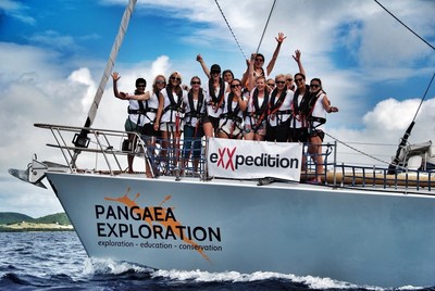 TOMRA Backs Plastic Pollution Research eXXpedition - an all-women sailing adventure for plastic research setting sail June 23rd<br />
© eXXpedition