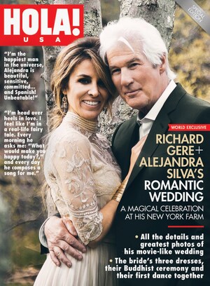 Worldwide exclusive from HOLA! USA: The romantic wedding of Richard Gere and Alejandra Silva