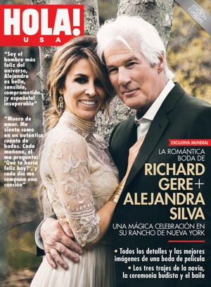 Exclusiva mundial en HOLA! USA: La romántica boda de Richard Gere y Alejandra Silva