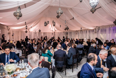 United Arab Emirates Ambassador Yousef Al Otaiba hosts an interfaith Iftar at the UAE Embassy in Washington, DC with over 100 religious, community and government leaders in attendance.