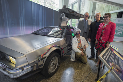Pop culture and technology collide at new Ontario Science Centre exhibition POPnology, now open. Pictured (L-R) 