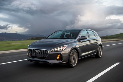 The Hyundai Elantra GT named a Kelley Blue Book's Coolest New Cars under $20,000 (PRNewsfoto/Hyundai Motor America)