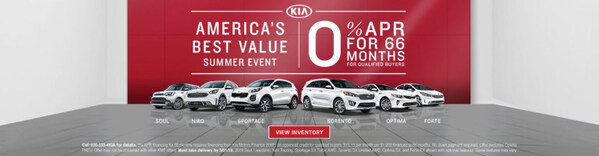 flyer for the sales event happening at Serra Gardendale Kia