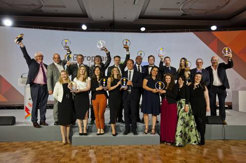 European Business Awards Winners in Warsaw, Poland (PRNewsfoto/European Business Awards and RSM)