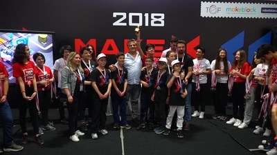 2018 MakeX Turkey Primary School Winner Team: Kodla Ardahan Robust Jr.