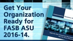 New FASB ASU 2016-14 Resources Available to Assist Nonprofit Organizations