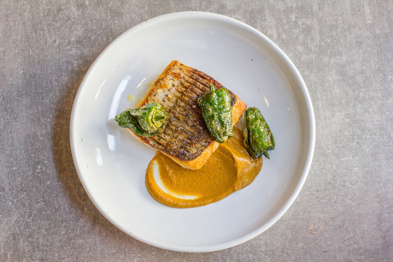 Matthew Accarino's Seabass, Credit: Isabel Baer