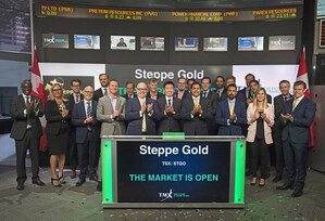 Steppe Gold Ltd. Opens the Market