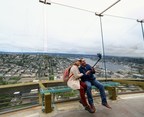 The Space Needle Invites Guests to be Among the First to "Float" Over the Seattle Skyline on New Glass Benches called Skyrisers