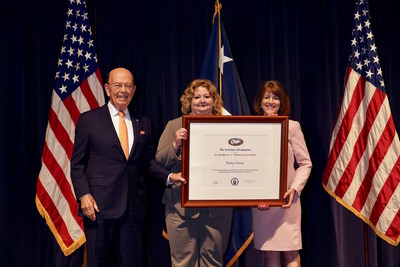 Wilbur Ross, US Secretary of Commerce presenting the President's 