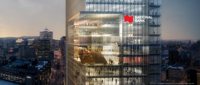 Menkès Shooner Dagenais LeTourneux Architectes to Design National Bank's New Head Office (CNW Group/National Bank of Canada)