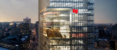 La Banque Nationale retient les services de Menkès Shooner Dagenais LeTourneux Architectes pour son nouveau siège social