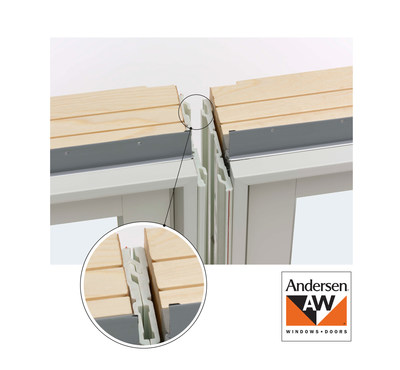 Andersen Windows, Inc. is making it easier for builders to install the variety of large window combinations homeowners desire with its new Easy Connect Joining System for Andersen A-Series windows.