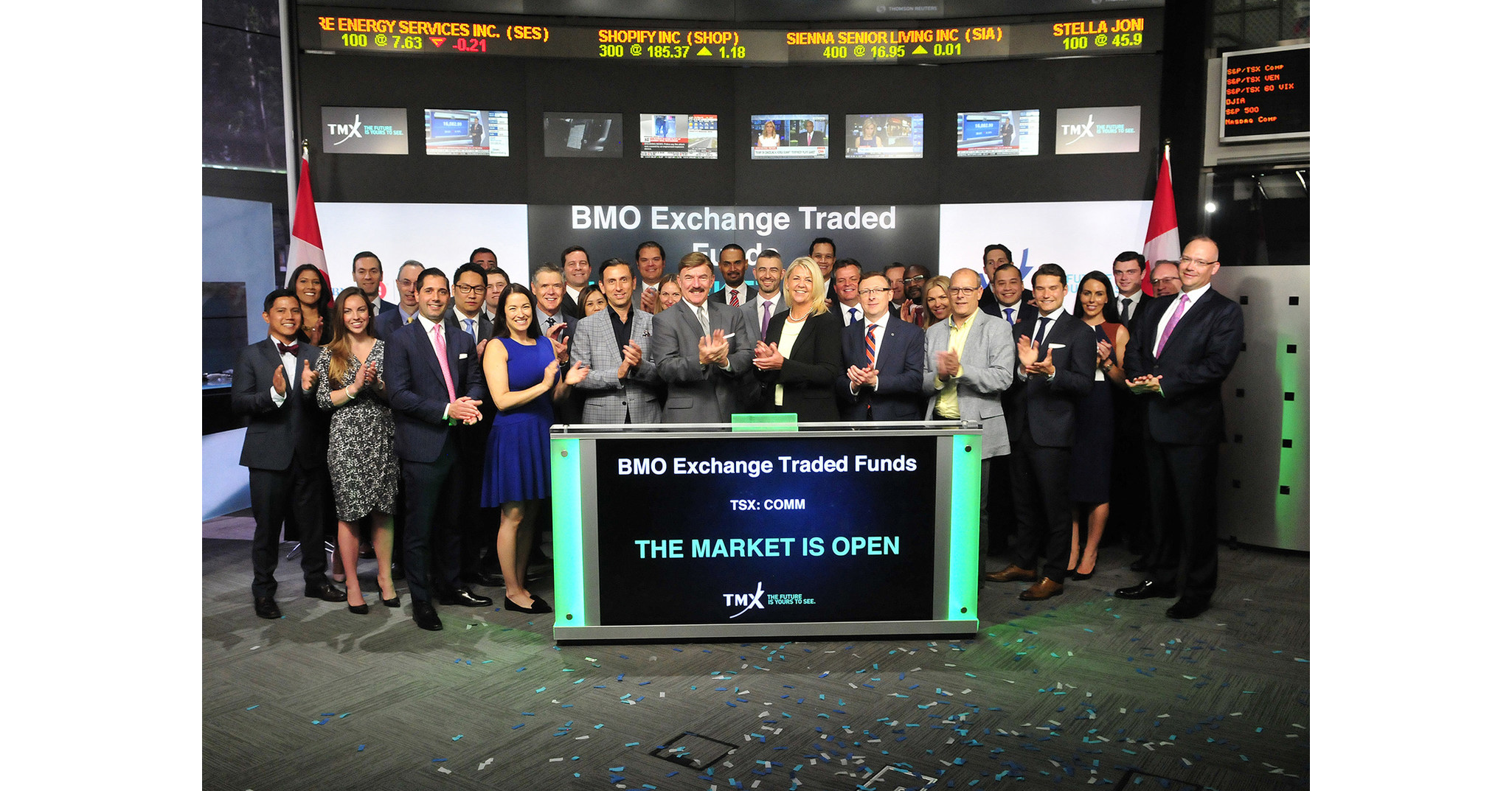 BMO Exchange Traded Funds Opens the Market