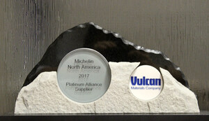 Michelin Receives Platinum and Gold Vulcan Supplier Awards