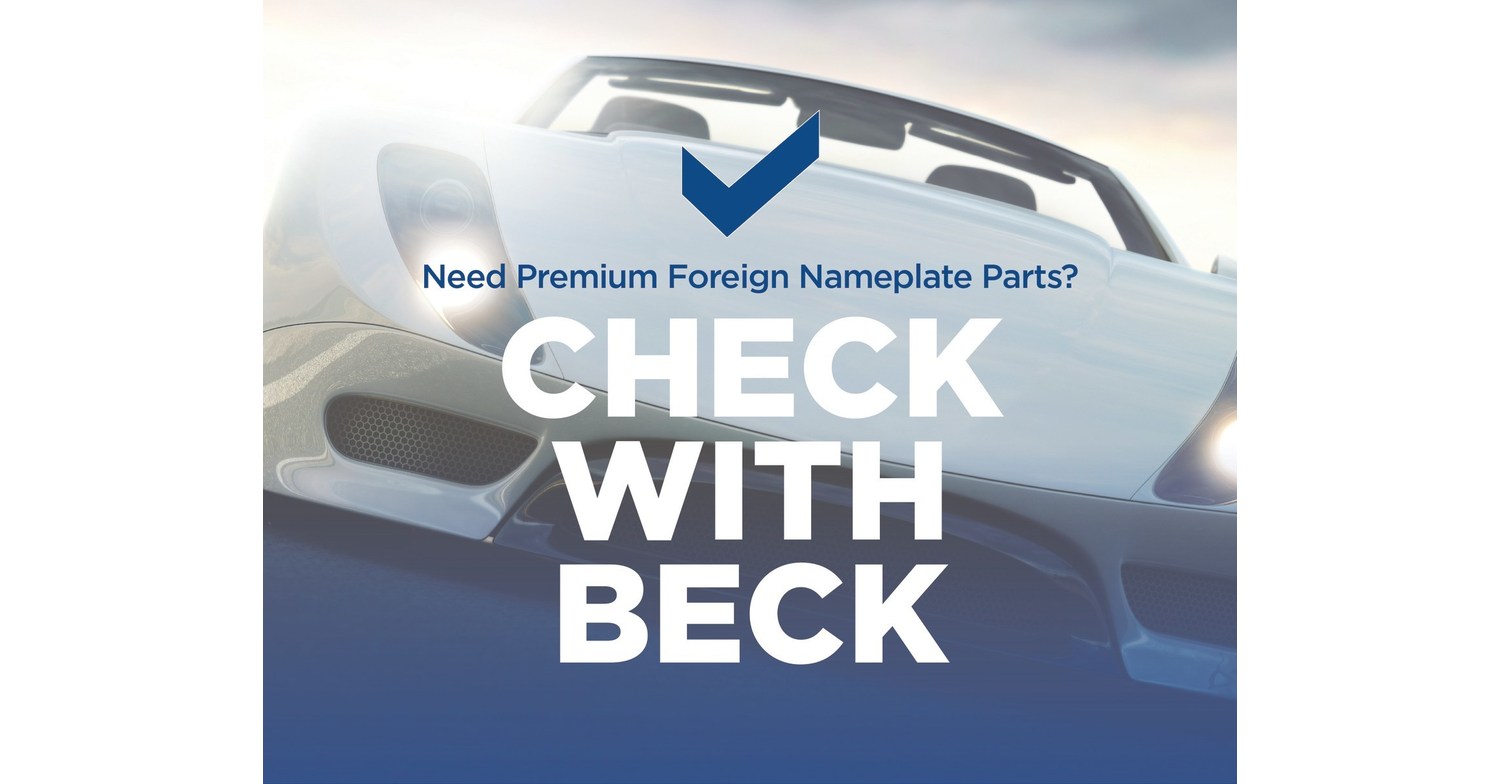 Beck/Arnley® Launches New Brand Identity, Awareness Campaign