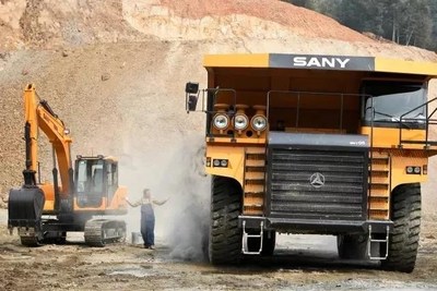 Maquinaria para mineração da SANY