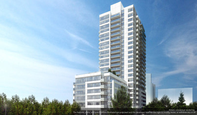 The Humber, the new Smoke Less condo to be built at Lawrence and Weston Road (CNW Group/Options for Homes)