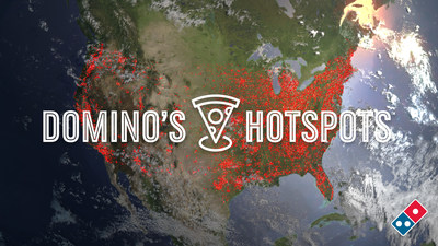 Domino's ahora le está dando la oportunidad a sus clientes de ingresar sus propias recomendaciones de lugares para realizar entregas de Hotspots de Domino's a lo largo de los Estados Unidos.
