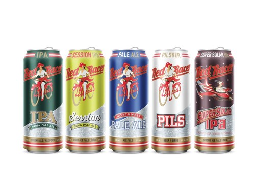 Central City Brewers + Distillers Upsizes Red Racer Beer Line-up to 500 ml cans (CNW Group/Central City Brewers + Distillers Ltd.)