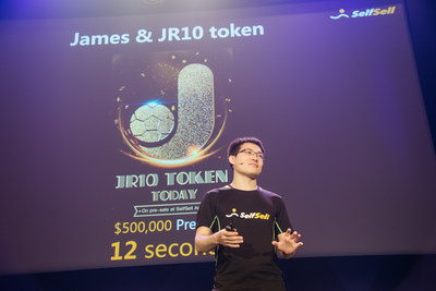 There has been a pre-sale of JR10 Token on SelfSell app , and they were sold out in 12 seconds.