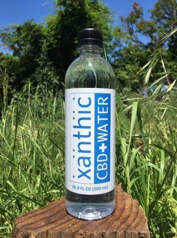 Xanthic Biopharma's flagship product, "Xanthic CBD Water" pictured above. (CNW Group/Xanthic BioPharma)