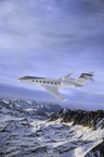 Gulfstream G500 On Final Approach For Type Certification
