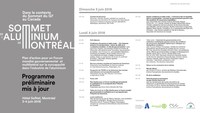 Les associations nationales d'aluminium du G7, les représentants des gouvernements et les leaders de l'industrie discuteront d'un Forum mondial sur l'aluminium pour s'attaquer aux surcapacités lors du Sommet de l'aluminium de Montréal