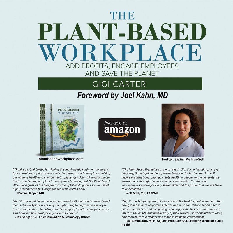 New book shows companies how one change can boost profits, engage employees and leave a lighter footprint: plantbasedworkplace.com