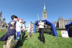 Getting into the 'swing' of things on Parliament Hill