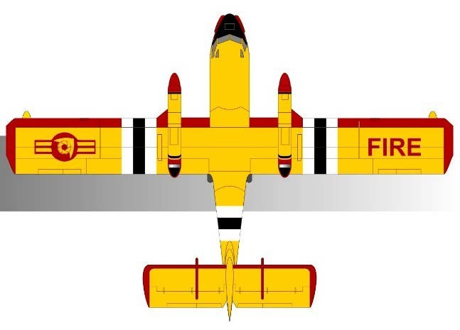 Proposed livery of Bridger’s CL-415EAF Enhanced Aerial Firefighter. The Viking CL-415EAF Conversion Program offered through Longview Aviation Asset Management is based on the Canadair CL-215T conversion program, and will incorporate modern upgrades and address obsolescence issues impacting the worldwide fleet of CL-215 & CL-415 aircraft.