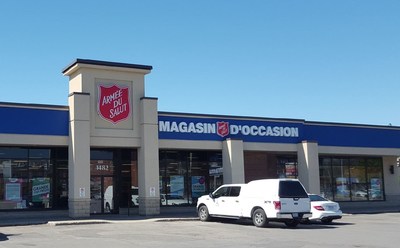 L'Armée du Salut ouvre un magasin d'occasions pour la première fois dans l'est de Montréal (Groupe CNW/The Salvation Army)