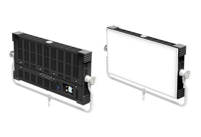 NBCUniversal LightBlade debuts its new LB800 product at Cine Gear Booth S107