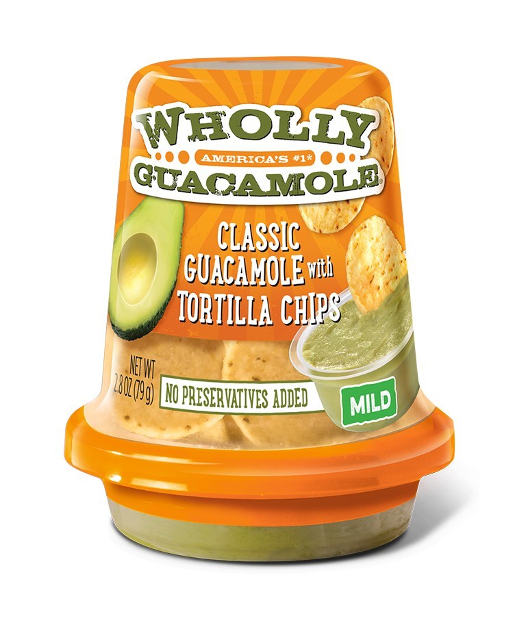 WHOLLY GUACAMOLE® Classic Snack Cup