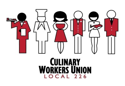 The Culinary Union is Nevada’s largest immigrant organization with over 60,000 members - a diverse membership that is approximately 55% women and 54% Latinx. Members - who work as guest room attendants, bartenders, cocktail and food servers, porters, bellmen, cooks, and kitchen workers - come from 178 countries and speak over 40 different languages. The Culinary Union has been fighting for fair wages, job security, and good health benefits for workers in Nevada for 84 years. (PRNewsfoto/Culinary Workers Union Local #2)
