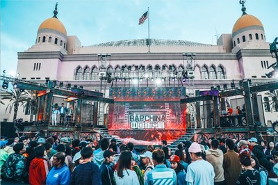 iQIYI’s original reality show "The Rap of China" attracted a large number of rappers at the North America round of competition in Los Angeles in May, 2018