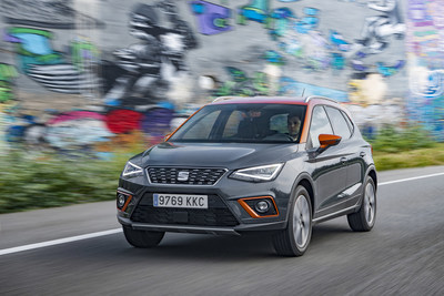 New SEAT Arona BEATS dynamic 3/4 shot (PRNewsfoto/SEAT)