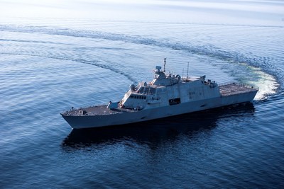 LCS 11 (Sioux City) completed Acceptance Trials in Lake Michigan.