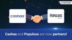 Cashaa Announces Partnership with Populous World