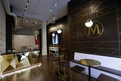 Inside MAGNUM New York, a one-of-a-kind ice cream experience. At the store’s “dipping bar” in SoHo, guests create custom MAGNUM bars with a selection of decadent ingredients. For more information, visit Facebook.com/MAGNUMUS. (Photo by Jason DeCrow for MAGNUM)