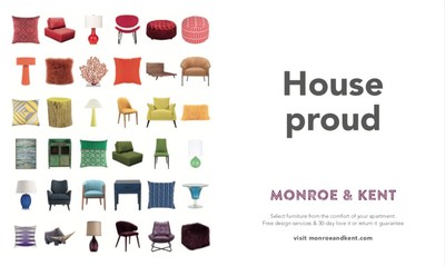 Monroe & Kent June 2018 "House Proud" Advertisement W42ST Magazine