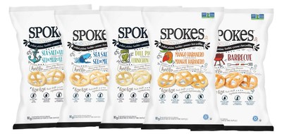 SPOKES Air-Puffed Potato Snacks Win Big (CNW Group/Left Field Foods)