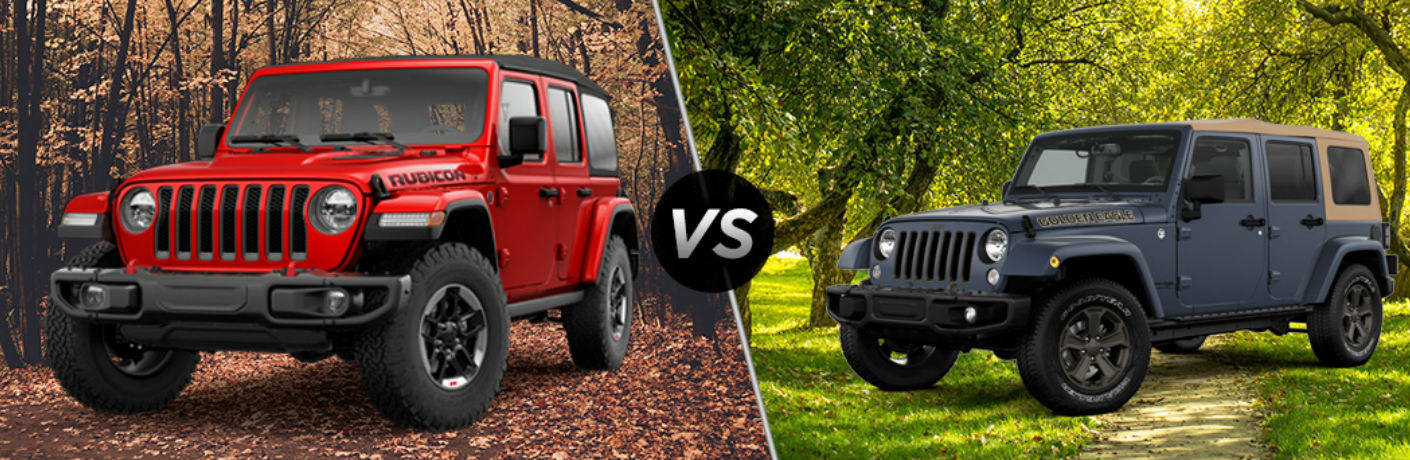 The Jeep Wrangler JK and Jeep Wrangler JL are available now at Palmen Motors.