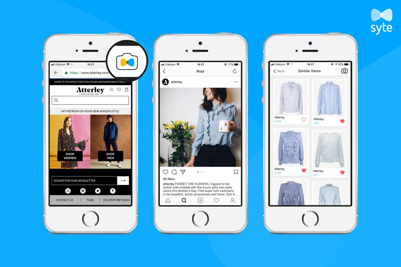 Syte Visual Search Camera Button Syte Visual Search Camera Button