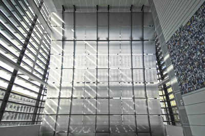 The Journalists Memorial at the Newseum is a soaring two-story glass structure etched with the names of more than 2,000 journalists who have died or been killed while reporting the news. On June 4, 2018, the names of 18 journalists were added to the memorial to represent all those who died in pursuit of the news in 2017.