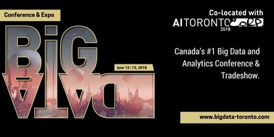 Big Data Toronto (co-located with AI Toronto) is a conference & expo taking place at the Metro Toronto Convention Centre on June 12th and 13th 2018. (CNW Group/Big Data Toronto)